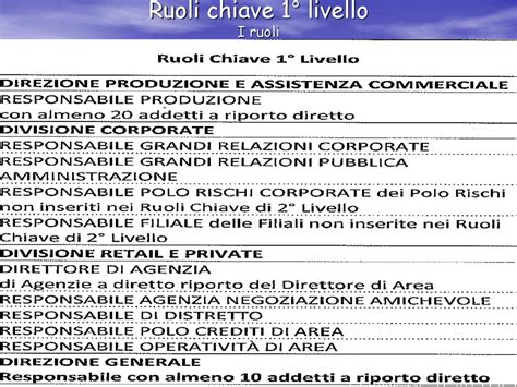 inquadramento area c livello economico 1